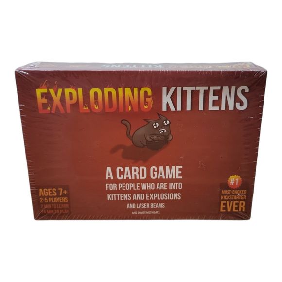 Exploding Kittens Card Game BRAND NEW - Picture 1 of 2
